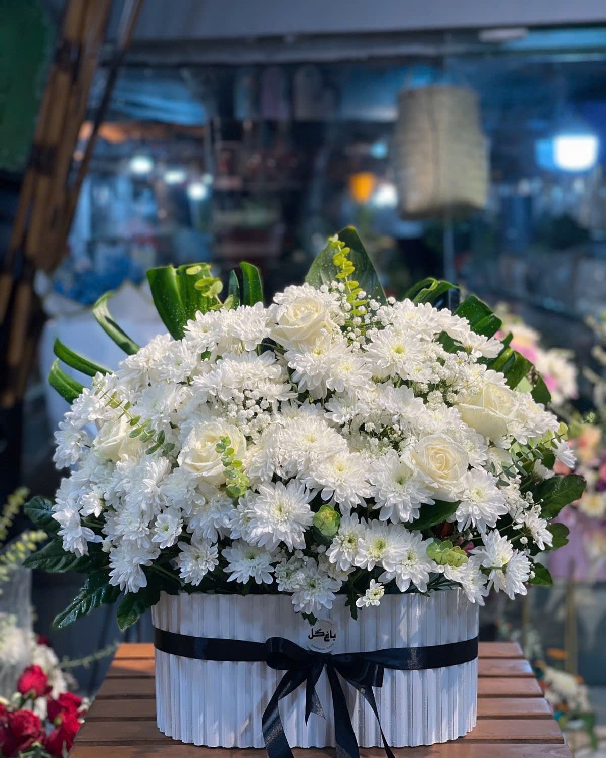 Giỏ Hoa Chia Buồn 2