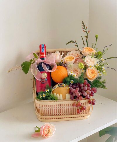Giỏ Hoa Quả Ngọt Lành Trao Tặng - BBGHQ1