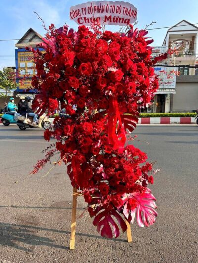Kệ Hoa Khai Trương 14