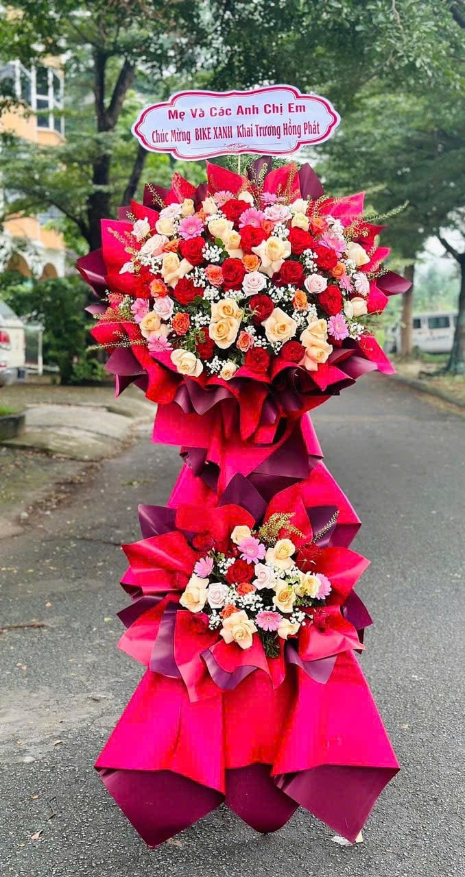 Kệ Hoa Khai Trương 21