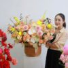 Lẵng Hoa Sắc Thu Nhẹ Nhàng - BBLH6