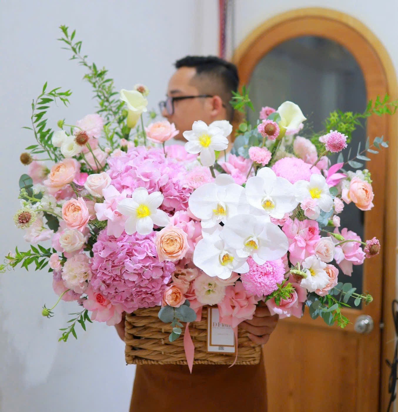 Lẵng Hoa Hương Xuân Tươi Mát - BBLH10