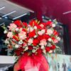 Lẵng Hoa Rạng Rỡ Đong Đầy - BBLH15