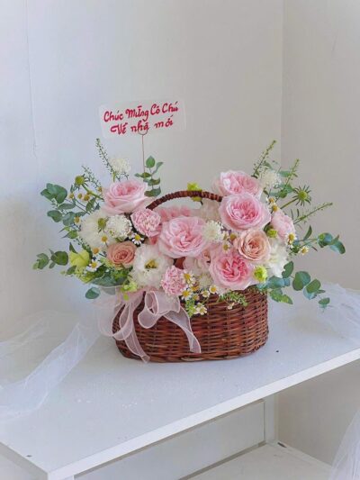 Giỏ Hoa Hương Hạ Ngọt Dịu - BBGH29