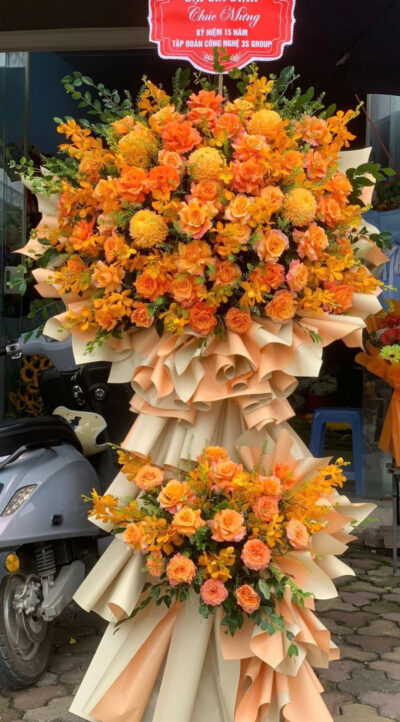 Kệ Hoa Khai Trương Hưng Thịnh - BBKHKT5