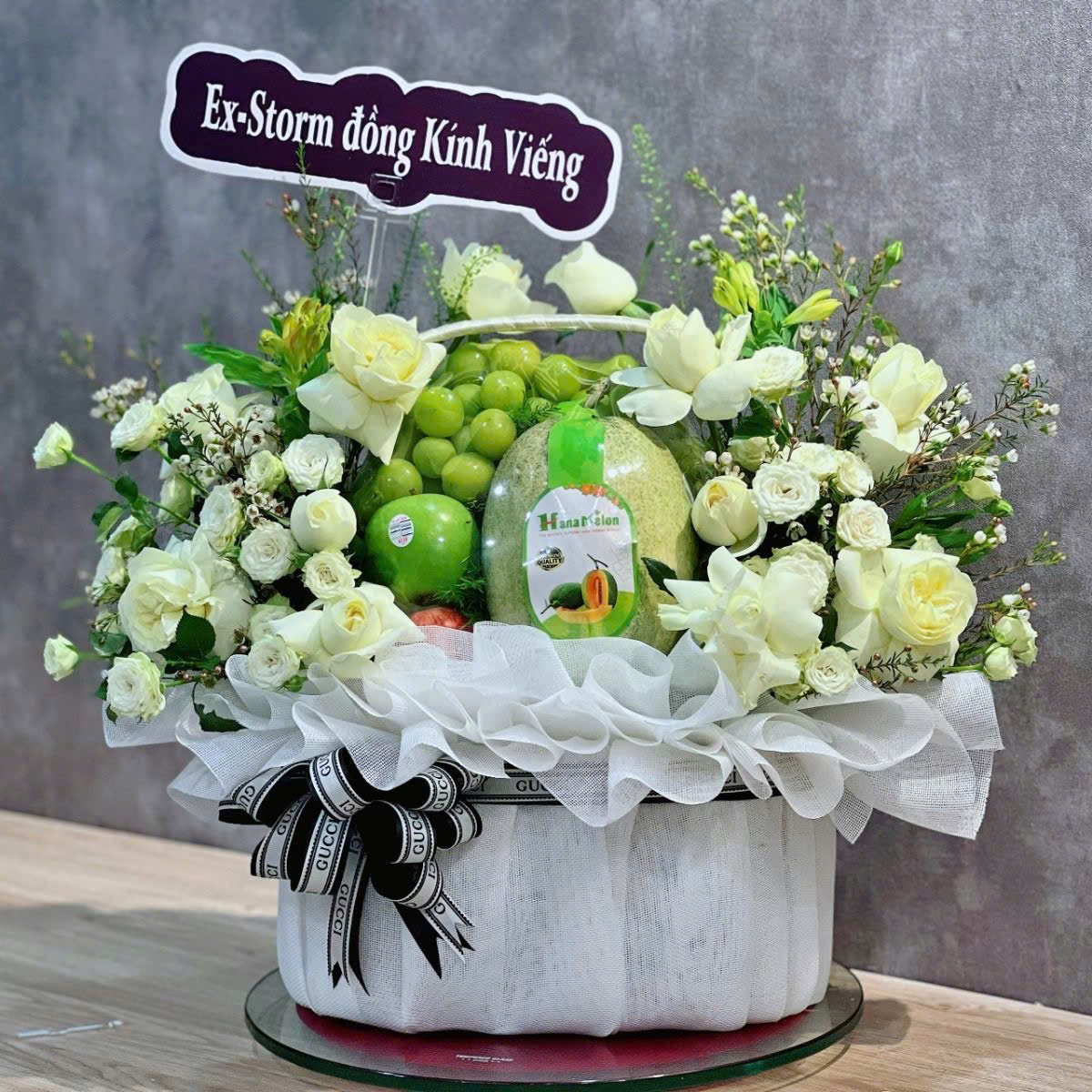 Giỏ Hoa Quả Chia Buồn 2