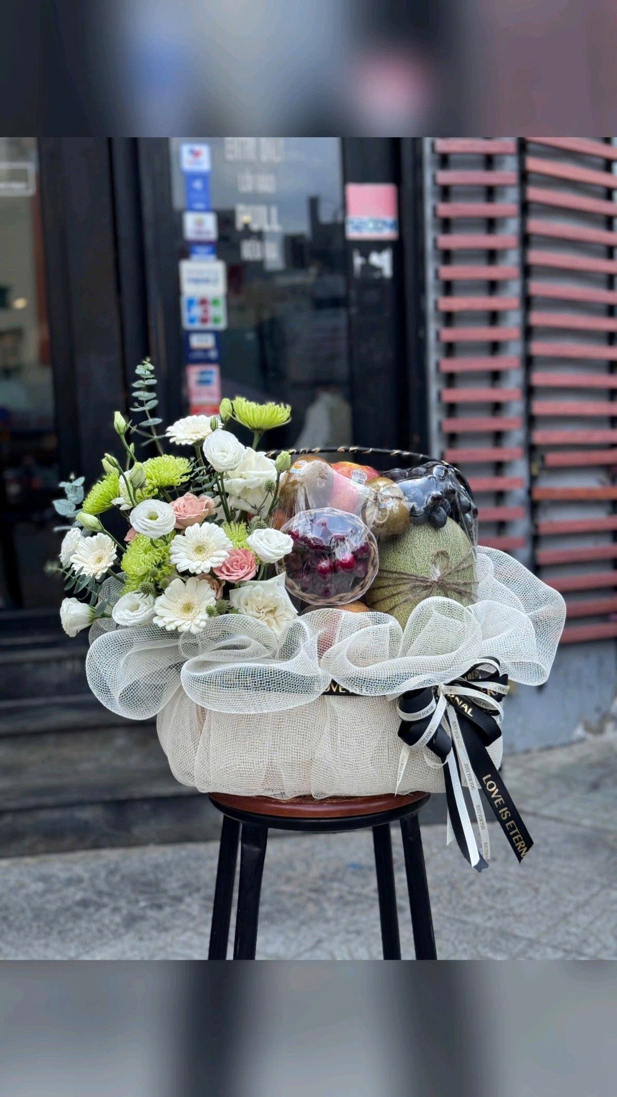 Giỏ Hoa Quả Chia Buồn 3
